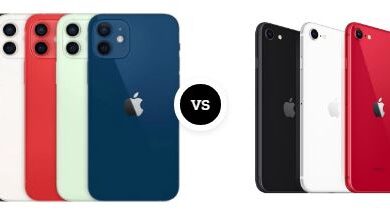 iPhone 12 vs iPhone SE 2020