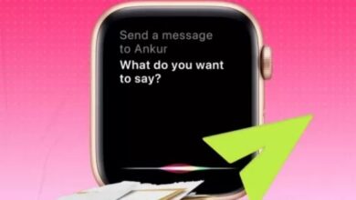 كيفية إرسال رسالة على Apple Watch باستخدام Siri