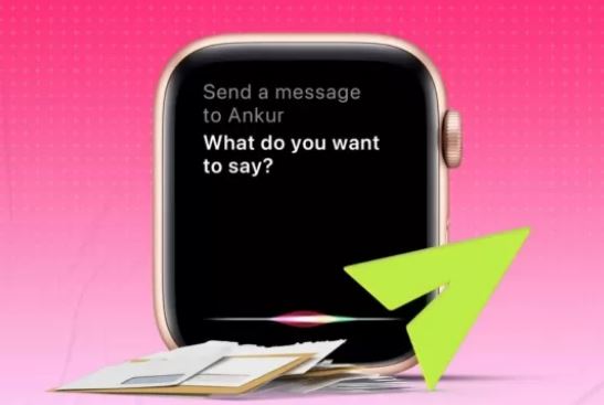 كيفية إرسال رسالة على Apple Watch باستخدام Siri