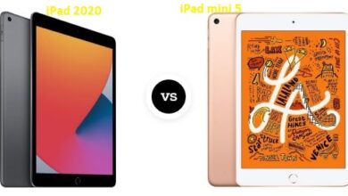 مقارنة بين iPad 2020 vs iPad Mini5