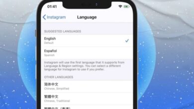 كيفية تغيير لغة التطبيق على iPhone أو iPad