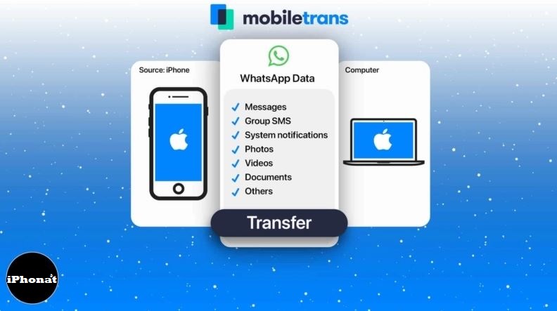 كيفية عمل نسخة احتياطية من WhatsApp من iPhone إلى Mac باستخدام MobileTrans