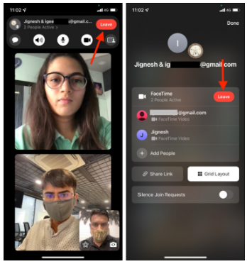 شرح Group FaceTime على iPhone وiPad من Apple