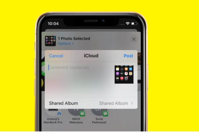 كيفية استخدام الألبومات المشتركة على iPhone وiPad