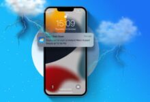 كيفية الحصول على تنبيهات الطقس القاسي على iPhone في iOS 15